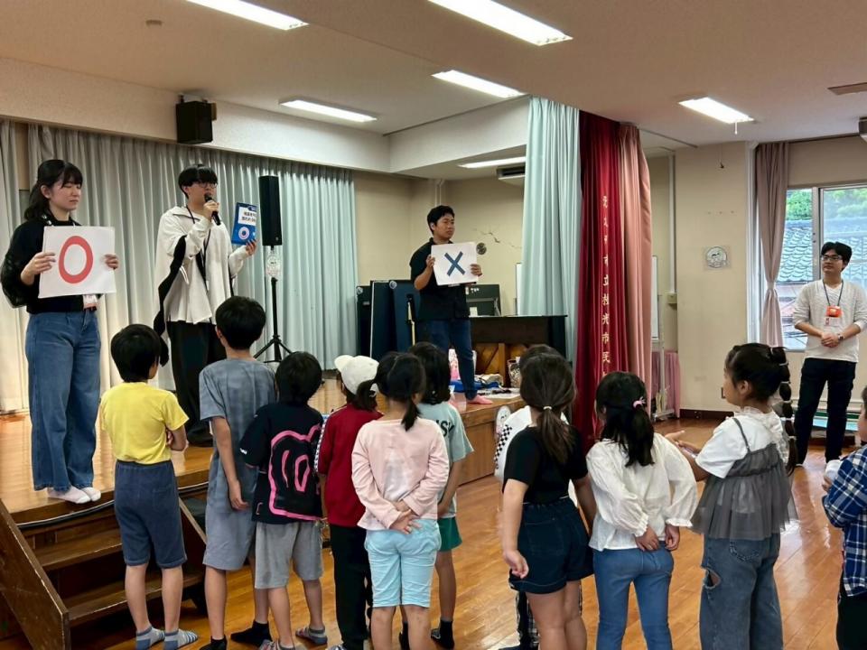 あそぼうさいの様子（若者の活躍）